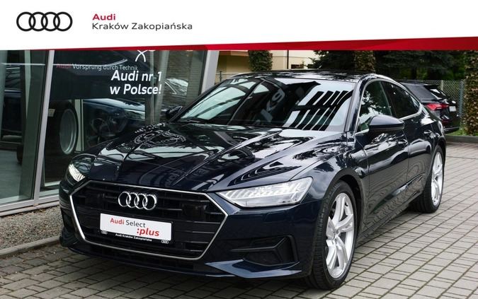 Audi A7 cena 264500 przebieg: 24376, rok produkcji 2023 z Zwierzyniec małe 781